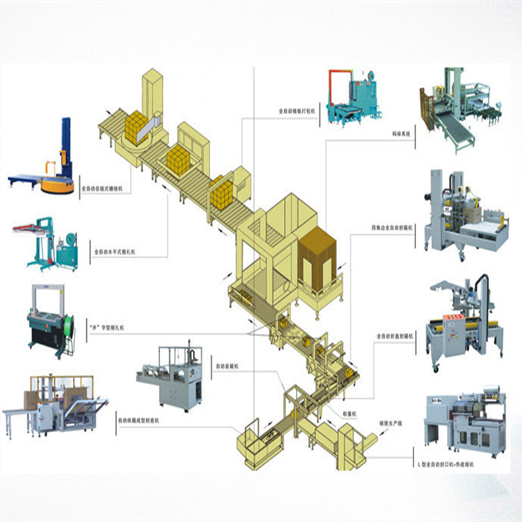 专业的自动化包装流水线